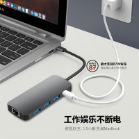 [COD]USB C TO +PD+SDTF+ Gigabit Ethernet โรงงานเครื่องอ่านบัตร 9 รวมกัน 1 แท่นวางอเนกประสงค์