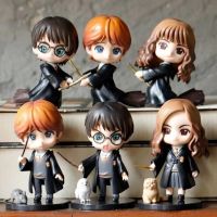 Harry Potter Hand Do Hermione Q Version Of Harry Potter Blind Box Broomstick RON Model Surrounding Solid Furnishing Articles