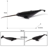 Realista Grey ปลาวาฬวาฬวาฬหลังค่อม Narwhal ฉลามขาว Figuras De Ação Modelo Coleção Para Crianças Kid นำเสนอ