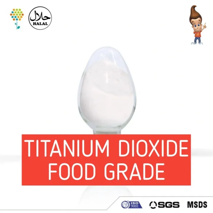 Jual TiO2 Food Grade / Titanium Dioxide / Titanium Dioksida 1 KG ...