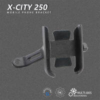 สำหรับ YAMAHA X City 250 125 2008-2016 XCity CNC อลูมิเนียมยึดโทรศัพท์มือถือยืนนำทางผู้ถืออุปกรณ์มอเตอร์ไซค์ SGRHSR