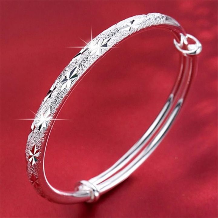 sterling-silver-bracelet-female-s999-solid-all-over-the-sky-star-fine-young-girlfriend-a-gift-can-be-adjusted