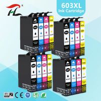 HTL T603XL Compatible Epson 603XL E603 T603 for XP-2100 XP-3100 WF-2810 XP-3105 XP-4100 XP-4105 WF-2830 XP-2105 Printer Ink Cartridges