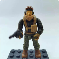 Mega Bloks Construx Halo Elite Covenant Spartan เวกเตอร์คอมมานโด Brutes Minor Captain ODST Mini Figure