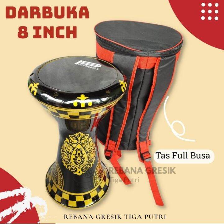 darbuka dumbuk ukuran 8 in jimbe rebana hadroh darbuka mumer darbuka