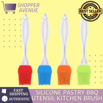 Kitchenware Silicone Cooking Tool Baster Turkey Barbecue Pastry Brush Yellow