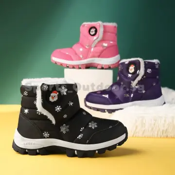 Purple on sale snow boots