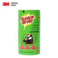 Scotch-Brite® Lint Roller Refill 30 Sheet, Remove Lint Dust and Pet Hair สก๊อตช์-ไบรต์® รีฟิลลูกกลิ้งขจัดฝุ่น 30 แผ่น ขจัดขนสัตว์บนเสื้อผ้า