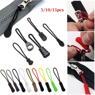 ┋✕ Clip Buckle Suitcase Tent Backpack Travel Clothing Ends Lock Zips Cord Rope Pullers Zip Puller Replacement Zipper Pull