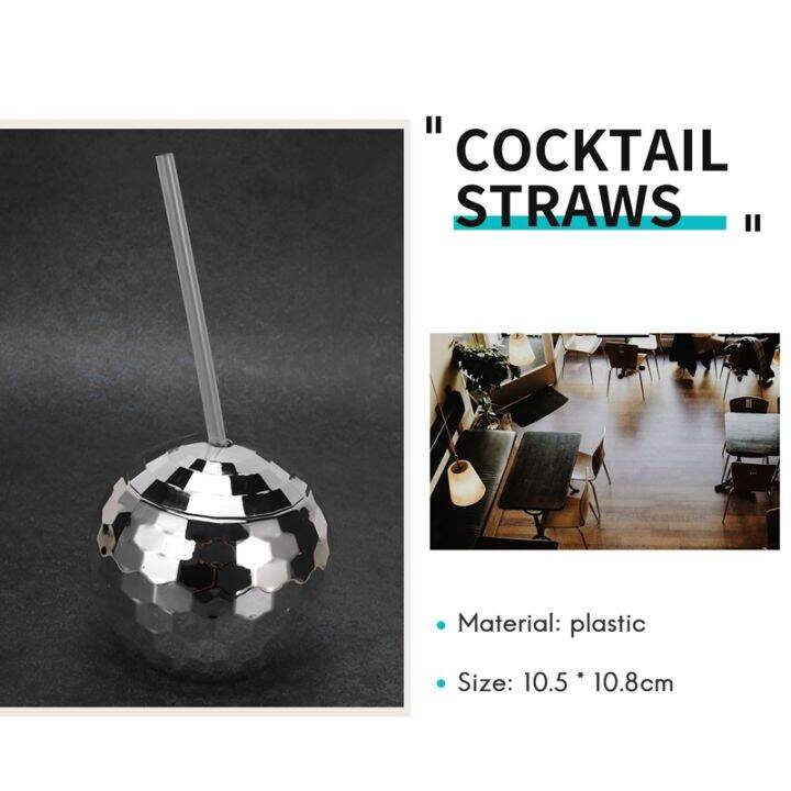 disco-flash-ball-cocktail-cup-nightclub-bar-party-flashlight-straw-wine-glass-drinking-syrup-tea-bottle