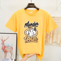 BK-232*เสื้อยืดแขนสั้นพร้อมส่ง 8สี ลายการ์ตูน ขายดีตามเทรนต์ ลายน่ารัก สีสันสดใส่น่ารัก ใส่ได้ทั้งหญิงและชาย (S-3XL) **ปลีก-ส่ง***