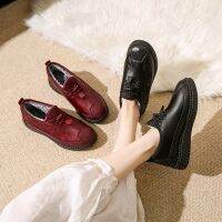 [COD] new old cloth shoes womens plus velvet thickened non-slip comfortable polyurethane bottom middle-aged and elderly