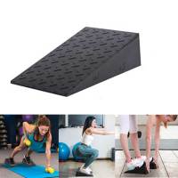 ผู้ใหญ่ Nonslip ซิลิโคน Squat Wedge Block Home ยกน้ำหนัก Deadlift Ramp Calf Stretcher Slant Board Strength Training Workout