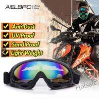 【hot sale】✱ D03 AIELBRO™ Motorcycle Goggles Anti-fog Cycling Riding Sport Dust-proof Sunglasses Eye Glass Glasses Bike Bicycle Lens