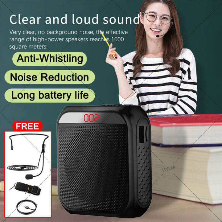 Rechargeable Lapel microphone for teaching Microphone Teacher wireless