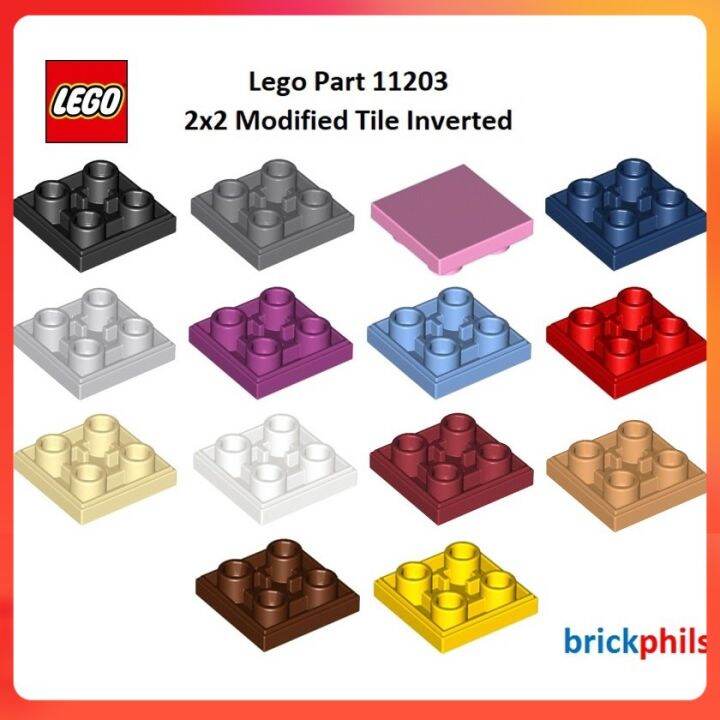 Lego Part 11203 2x2 Modified Tile Inverted | Lazada PH