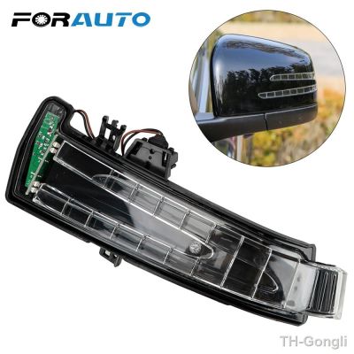【hot】◐♚  FORAUTO Car Rear View Mirror Indicators Turn Lamps Blinker Lamp W221 W212 W204 W176 W246 X156 C204 C117 X117