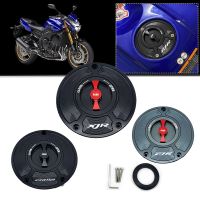 ☃รถจักรยานยนต์สำหรับยามาฮ่า XJR1300 FJR1300รถแข่ง FJR XJR 1300คุณภาพสูง CNC ถังก๊าซเชื้อเพลิงฝาปิด