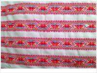 [HOT!] miao hmong embroidery crochet fabric lace trim 6cm dress collar ribbon tape webbing ethnic tribal thai india boho DIY accessory