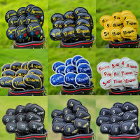 10ชิ้นเซ็ต Honma ยี่ห้อกอล์ฟคลับเหล็ก Headcover สำหรับกอล์ฟคลับปกป้องกอล์ฟ Headcover กอล์ฟเหล็กอุปกรณ์เสริม