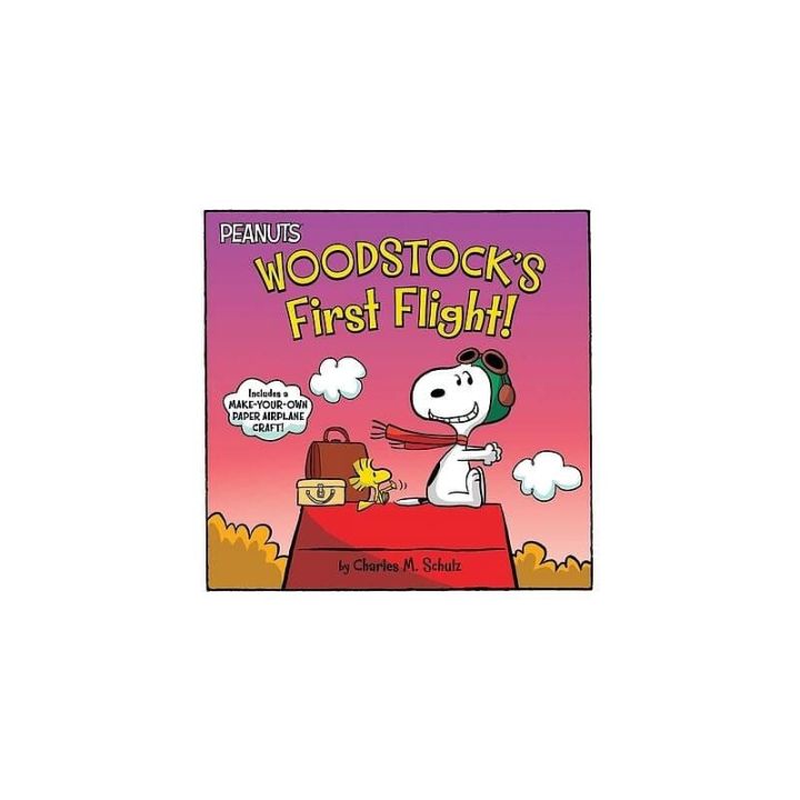 Peanuts Woodstock S First Flight! Peanut cartoon Woodstocks flight! 3-5 years old fairy tale fable Book Baby English Enlightenment English original