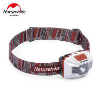 Naturehike ไฟหน้าชาร์จ USB 0.1กก.,ไฟหน้าแบบสวมศีรษะกันน้ำสว่างมากแข็งแรงไฟฟ้าสำหรับตกปลากลางแจ้งตั้งแคมป์