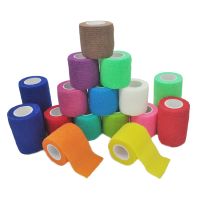 【YF】♠❁  Colors Colorful Athletic Wrap Tape Adhesive Elastic Bandage Elastoplast Protector Knee Ankle Shoulder