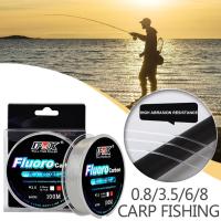 100M Fluorocarbon Coating Fishing Line 0.30mm 15.71LB Sinking Fishing Fiber Line Line Carbon Leader Lure Wire X2W8