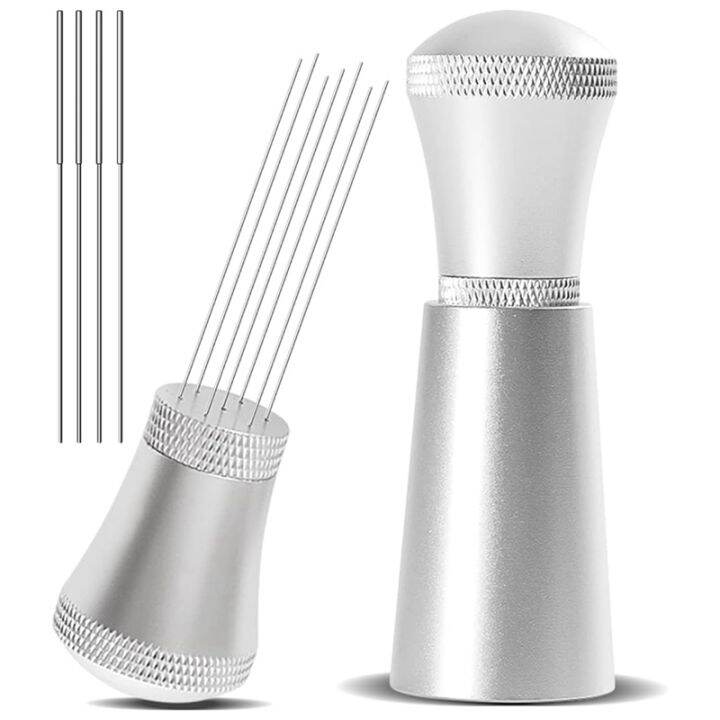 alloy-coffee-distributor-stirrers-with-stand-0-3mm-thick-stainless-steel-7-needles-tool-espresso-distribution