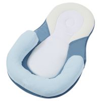 Portable Baby Bed Head Support Lounger Pillow Sleeper Mattress Baby Sleep Head Positioning Cushion for Infant Toddler