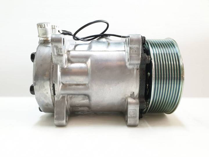 คอมแอร์รถไถ-คอมเพรสเซอร์แอร์รถรยต์-รถไถฟอร์ด-ford-sd7h15-10pkขาsd-12v-โอริง