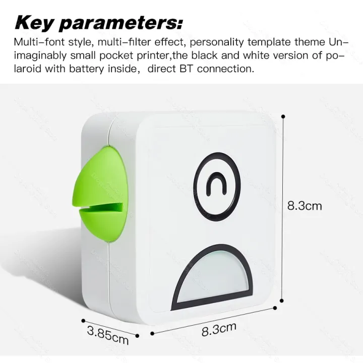 เครื่องพิมพ์ฉลากความร้อนเครื่องพิมพ์ภาพแบบพกพาบลูทูธไร้สายพกพาใบเสร็จสติ๊กเกอร์บาร์โค้ดกระดาษพิมพ์-l1-poooli