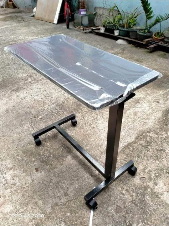 OVERBED TABLE WITH WHEELS AND ADJUSTABLE HEIGTH Lazada PH