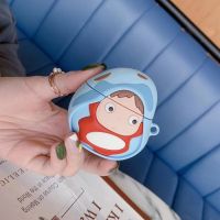 ۩♧✽ Ponyo Cute Case for AirPods Pro Cartoon Silicone Bluetooth Headset Protective Case for AirPods 2 1 Fashion Wireless Earphone Box