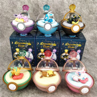 Pokemon 6pcsSet Creative Sleep Eevee Action Figures Model Toy Cartoon Anime Pokemon Elf Ball Collection Model Ornaments Toys