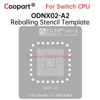 BGA Stencil Reballing สำหรับผู้เล่นเกมส์สวิทช์ CPU ODNX02 A2บัดกรีขาดีบุกตาข่ายหลุมสี่เหลี่ยมใหม่