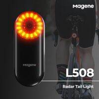 Magene-Luz L508เรดาร์สำหรับ Bicleta,Lámpra De Advertencia Inteligente Con Sensor De Freno, Resistente Al Agua,พาราคิคลิสโม