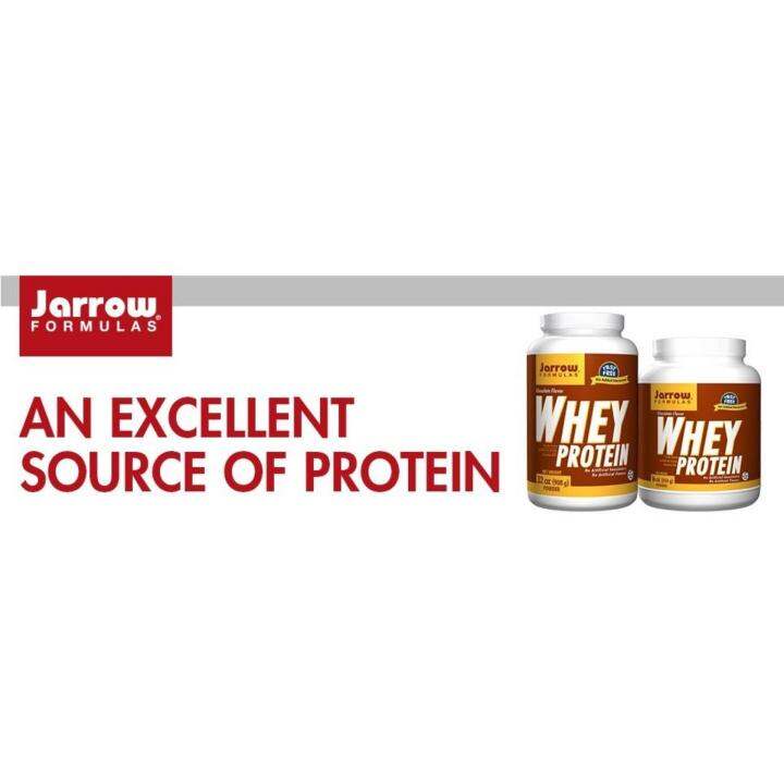 [PREORDER] JARROW FORMULAS WHEY PROTEIN CHOCOLATE 2 LBS (908 G