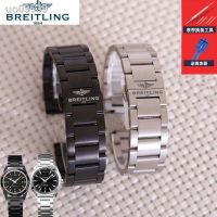 โน้มถ่วงสายรัดข้อมือ Breitling สายเหล็กผู้ท้าชิงชายสร้อยข้อมือรุ่นเหล็กกล้าไม่เป็นสนิมซูเปอร์โอเชียน