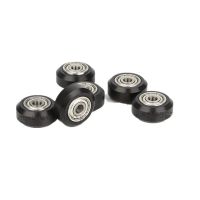 5pcs 3D Printer POM Wheel Plastic Pulley Linear Bearing for Creality Ender 3  Ender 3 Pro  Ender 3 V2  CR-10  CR-10S Collars