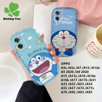 เคส A5s A3s สำหรับ OPPO A12 A7 A12e A5 A33 A9 2020 A15 A15s A16 A16e A16k A74 A31 A92 A17k A78 A57 A93 A52เคส A53ลายการ์ตูนน่ารักแฟชั่น A54 TPU แบบนิ่ม A55เคสโทรศัพท์ป้องกันคลุมทั้งหมดโปร่งใส