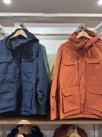 UNIQLO Uniqlo Jaket Daki Gunung ทางการสำหรับผู้ชาย/ผู้หญิงกันน้ำได้มีหลายกระเป๋า459590