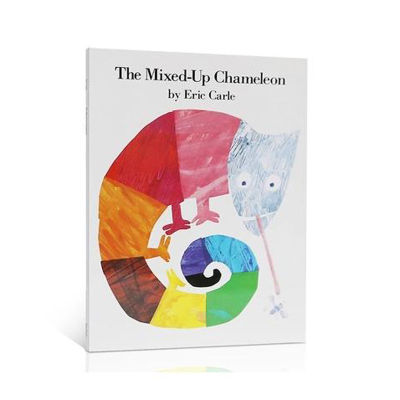 Liao Caixings original English book list the mixed up chameleons chameleon grandfather Eric Carle story picture book animal cognition English picture book