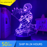 Anime Lamp Ryomen Sukuna Light Jujutsu Kaisen Led Night Light for Birthday Gift Jujutsu Kaisen Nightlight Ryomen Sukuna Lamp