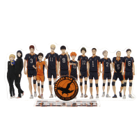 ตุ๊กตาขยับแขนขาได้วอลเลย์บอลเยาวชน Haikyuu!! Big Head Kenma Hinata Shoyo Tobio Koushi ชุดของเล่นเด็กชายของขวัญอะนิเมะ