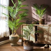 【YF】❐  125cm Large Artificial Branch Plastic Fake Leaves Monstera Garden Room