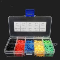 ✵✤☸ 500pcs 10 kinds of boxed jumper cap short circuit cap spacing 2.54mm black blue yellow red block pin connector long handle cap