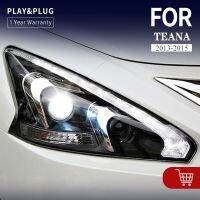 ❒✴ Car Styling Model for Nissan Teana Headlights 2013-2015 Altima LED Headlight DRL Hid Option Head Lamp Angel Eye Beam Accessories