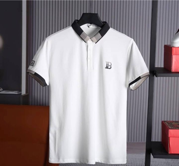 เสื้อโปโลสีพื้น-เสื้อโปโล-สำหรับผู้ชาย-men-polo-shirt