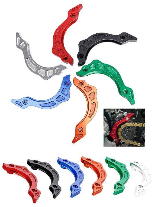 KAYO T2 T4 T6 X6 Chain Guide Guard – 420/428/520 Compatible, Aluminum/Plastic, Alloy